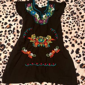 Girl toddler flowered dress